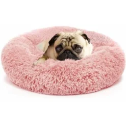 Lits Apaisants Pour Chiens De Petite Taille, Moyenne Et Grande Taille, Anti-anxiété, Moelleux, Pour Chiens De Compagnie, Chats, Petites à Grandes Races, Lits Douillets Confortables