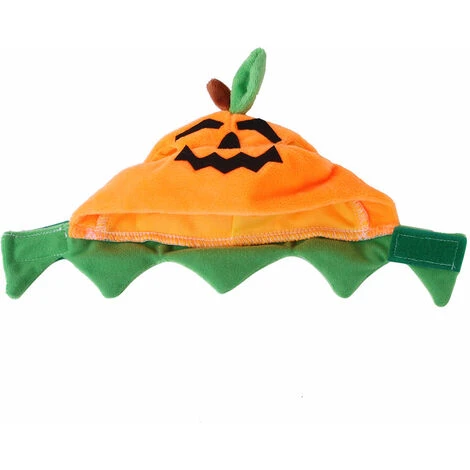 Produits Pour Animaux De Compagnie D'Halloween Couvre-Chef Pour Chat Chapeau De Citrouille D'Halloween Pour Chien – Image 4