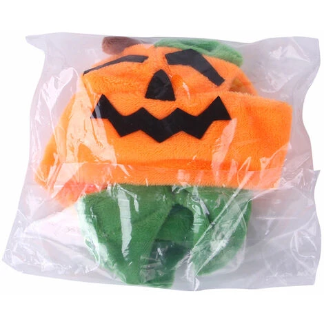 Produits Pour Animaux De Compagnie D'Halloween Couvre-Chef Pour Chat Chapeau De Citrouille D'Halloween Pour Chien – Image 5