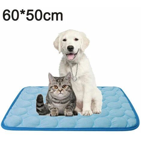 Produits Pour Animaux De Compagnie Tapis D'été Pour Animaux De Compagnie Tapis De Glace Frais Et Confortable Pour Animaux De Compagnie,6050cm – Image 2