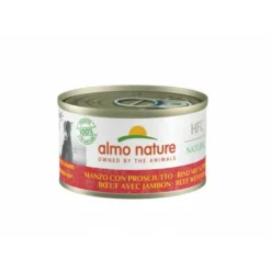 Pâtée Pour Chien Almo Nature HFC Natural - Lot De 6 Boîtes X 95 G Boeuf Et Jambon