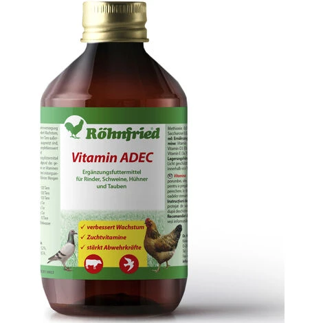 Concentré Vitaminé Pour Animaux ADEC 1 L Röhnfried – Image 3