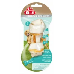 8in1 Os à Mâcher Au Poulet 8 In 1 Dental Delight Taille S - Une Pièce