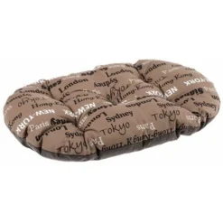 Ferplast RELAX C Coussin En Coton Avec Rembourrage Doux. Diverses Mesures.. Variante 45/2 - Mesures: 43 X 30 Cm - Marron
