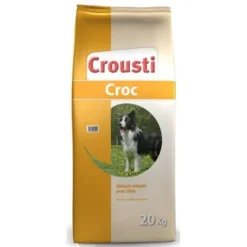 Crousti Croc, Croquettes Pour Chiens Désignation : Crousti Croc Conditionnement : 20 Kg Flatazor Crousti FC5050