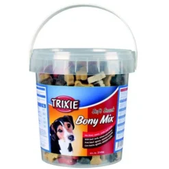 Friandises Bony Mix - Poulet, Jambon, Bœuf Désignation : Bony Mix Conditionnement : 500 Gr Trixie 31496