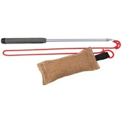 Tige Télescopique + Boudin Jute Pour Chiens Désignation : Tige / Boudin D&039éducation Dog Activity 32145