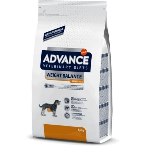 Croquette Chien Advance Weightbalance Mini 1,5kg