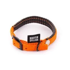 MARTIN SELLIER Collier Confort 10-30cm Orange