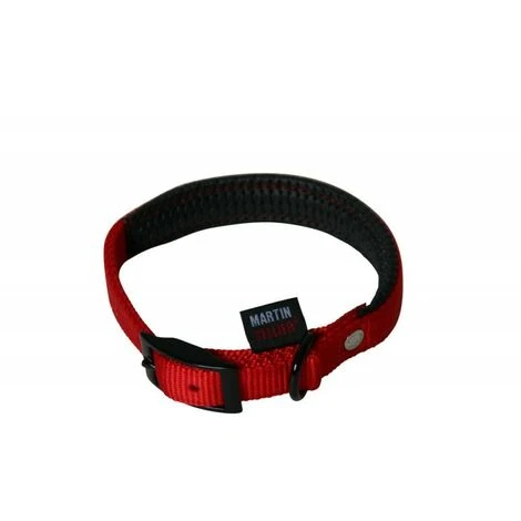 MARTIN SELLIER Collier Confort 25-55cm Rouge