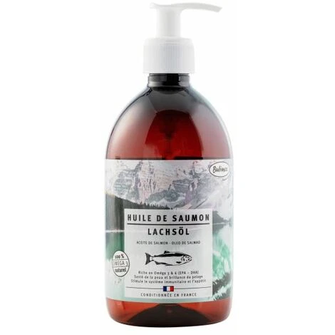 Huile Saumon 500ml Bubi