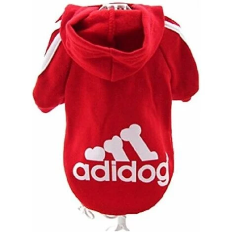 LITZEE Sport Sweat à Capuche Pour Chien/chat Taille S à 9XL 7 Couleurs - Rouge - 4XL