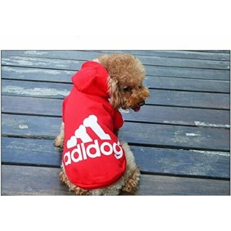 LITZEE Sport Sweat à Capuche Pour Chien/chat Taille S à 9XL 7 Couleurs - Rouge - 4XL – Image 4