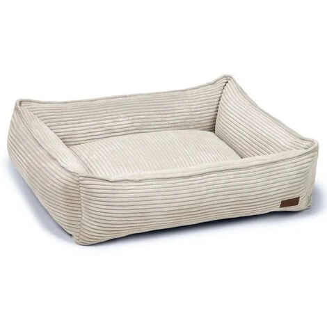 Lit Nervuré Pour Chien 80x70x22 Cm Gris Clair Designed By Lotte