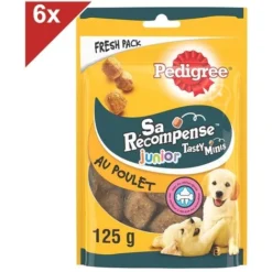 PEDIGREE Sa Récompense Junior Friandises Au Poulet Pour Chiot 6x125g