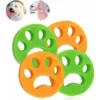 HIASDFLS Épilateur De Poils D'Animaux, 4 Pièces Épilateur De Poils D'Animaux Pour La Lessive, Épilateur De Poils D'Animaux Pour La Lessive Pour Poils De Chien, Fourrure De Chat Et Tous Les Animaux De