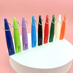 4 Pcs Professionnel Sifflet Chien De Chien Avec Lanière Pour Dressage Fréquence Standardisée Fort Et Large Idéal Pour Le Dressage Des Chiens, Entraînement, Education, Chasse