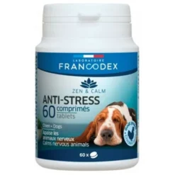 Comprimés Anti-Stress Décontractants 60 Comprimés Pour Chiens - Francodex