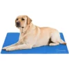 Pecute Tapis Rafraichissant Chien, 12075cm, Tapis Refroidissement Chien 2021 Mise à Niveau - Reste Froid Plus Longtemps, Tapis Fraicheur Chien Chat Plus Durable - Résistant Aux Rayures(Bleu)