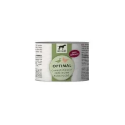Patee Pour Chien Optimal Canard/poulet 200g