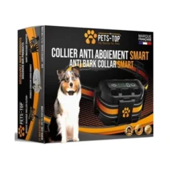 Collier Anti Aboiement Chien 3 Modes Choc Electrique/Vibration/Sensibilité Inoffensif 7- 55kg Automatique IP67 Batterie Rechargeable Sangle Reglable Ebook Education Offert + Notice FR