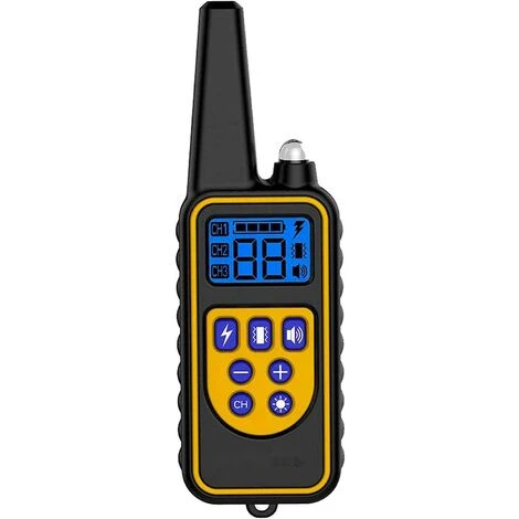 Collier De Dressage Pour Deux Chiens Rechargeable Et IP67 Étanche Avec Distance De 800m Avec 99 Niveaux De Mode Vibration, Choc Electrique, Sonore. – Image 2