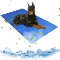 EINFEBEN Tapis Rafraîchissant Pour Chien Durable Tapis De Refroidissement En Gel Glacé Pour Chiens Et Chats 60100CM