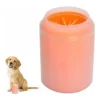 Chien Chat Chiot Pet Paw Cleaner Portable Détachable Silicone Paw Cleaner Pet Brosse De Nettoyage Orange M Taille BF
