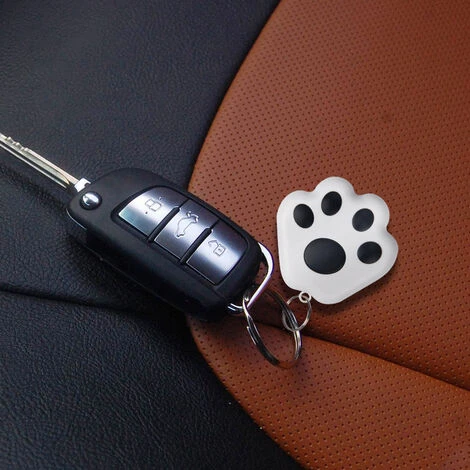 Nouveau Dispositif Anti-perte Bluetooth Griffe De Chien Détecteur D'objet Sans Fil Mini Animal De Compagnie Anti-perte Suivi Et Positionnement Porte-clés BF – Image 2