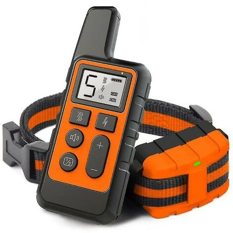 Collier De Dressage Pour Chien étanche Pet 500m Télécommande Rechargeable