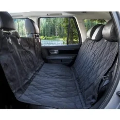 Tapis De Coffre Chien Housse De Protection De Siège Pour Chien Animaux 137x147cm Anti-Poussière Imperméable Pour Voiture SUV Noir