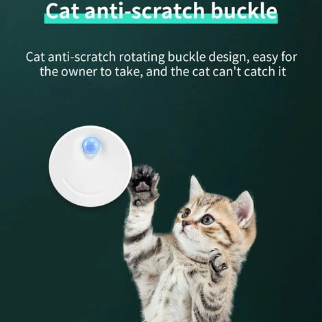 ZXPASRA Purificateur D'air Intelligent Pour Animaux Et Chats Chargement USB Déodorant Intelligent Pour Litière Chat Désodorisant Pour Chien Smart Désodorisant Pour Animaux (2600mAh)-Bleu – Image 2