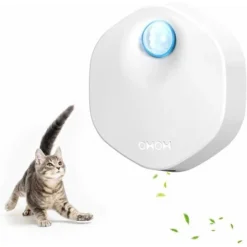 ZXPASRA Litière Désodorisante Pour Animaux Domestiques, Système De Mise En Marche/arrêt, Mieux Que Le Désodorisant Ou Neutralisant, Réduit La Poussière De Litière, Armoire (blanc, Classique)