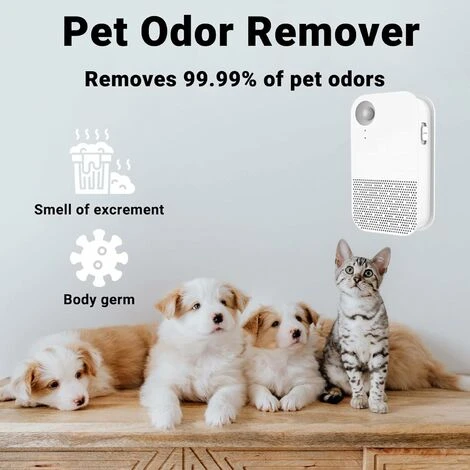 ZXPASRA Bac à LitièRe Pour Chat DéSodorisant, éliminateur D'Odeurs, 99,9 % Sans PoussièRe, Pour Tous Les Types De Bacs à LitièRe, Réfrigérateur, Armoire De Salle De Bain Et Petite Batterie Non Incluse – Image 2