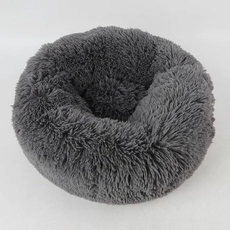 Panier Pour Chat/Chien 60 Cm Gris Foncé FUIENKO – Image 4