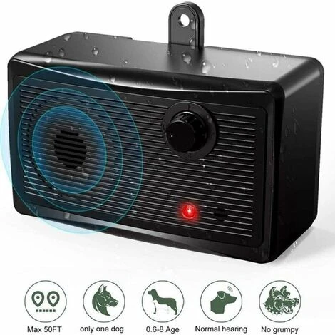 Dispositif Anti-aboiement, Dispositif Anti-aboiement à Ultrasons Puissant Contrôle Des Aboiements De Chien Outils Silencieux Soniques Formation De Chien Portable – Image 4