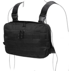 Sac De Poitrine Tactique, Sac De Kit De Reconnaissance, Sac De Poitrine De Combat, Gilet Tactique, Pochette Avant, Harnais Radio, étui Pour Munitions Airsoft, Pochette à Outils Dissimulée, Main De Tra