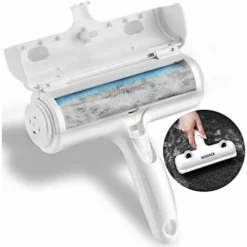 Brosse Anti Poils Animaux Chat Chien, Brosse Ramasse Enlève Poils, Magique Réutilisable Pour Poils, Rouleau à Poils D'animaux, Épilateur(vêtements/canapé/Voiture/lit/Tapis)