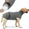 AQIUO Body Chien Combinaison De Récupération Chien Post Operatoire Femelle Mâle Avec Couches Chirurgicale Cône E Alternative Post-opératoire Pour Chien