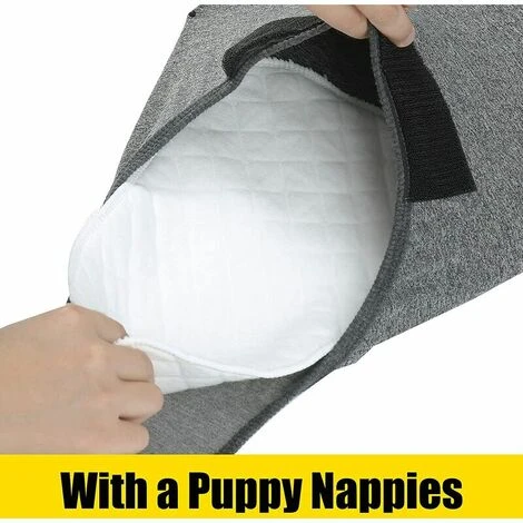 AQIUO Body Chien Combinaison De Récupération Chien Post Operatoire Femelle Mâle Avec Couches Chirurgicale Cône E Alternative Post-opératoire Pour Chien – Image 2