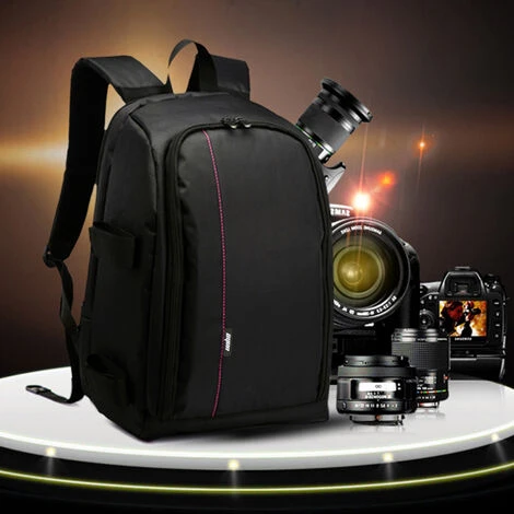 Sac à Dos Pour Appareil Photo & Ordinateur 15 DSLR/SLR/sans Miroir Photographie Caméra – Image 4