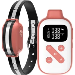 Collier De Choc De Dressage Pour Chien Avec Telecommande 1000 M Etanches Rechargeables Avec 3 Modes De Dressage, Verrouillage De Securite Pour Toutes Les Races, Tailles