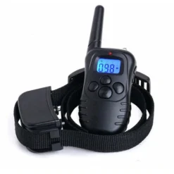 Collier De Dressage Electrique Rechargeable Etanche Telecommande Sans Fil A Portee De 300 Metres Pour EntraNer Chien
