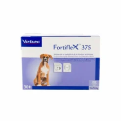 Virbac Fortiflex Compléments Alimentaires Pour Articulations Pour Chiens 15/25 Kg 375 NF Boîte 30 Comprimés