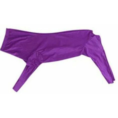 SEENLIN Chirurgie Pour Chien Vetements A Manches Longues Costume Pour Chien Costume De Recuperation, Mauve M - Mauve M – Image 2