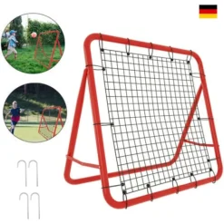 Cage Et But De Foot Filet De Rebond à Main Pour L'Entraînement De Football Filet Pliable Ajustable 100 X 100 X 65 Cm HENGMEI