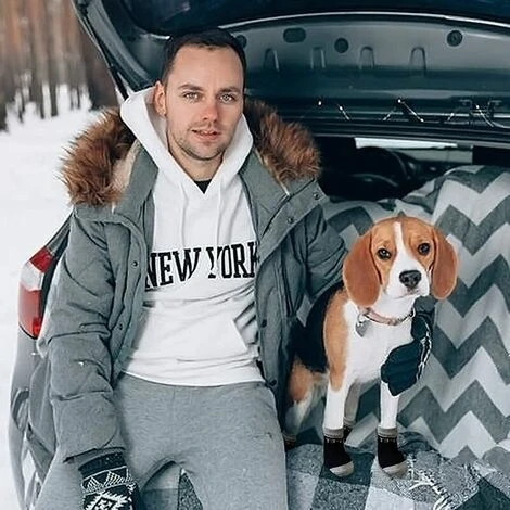 Chaussettes Pour Chien Antidérapantes Avec Protection Des Griffes Pour Chien, Chaussettes Pour Chien, Contrôle De La Traction, Vêtements D'intérieur, Adaptées Aux Chiens Et Chats De Petite à Très Gran – Image 2