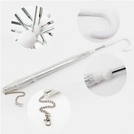 1 Pièce Parapluie Imperméable Avec Laisse Pour Chien, Animal Domestique - 77 Cm De Diamètre – Image 4