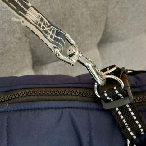 1 Pièce Manteaux Pour Chiens Imperméables Avec Harnais Vêtements Pour Chiens Chauds Et Confortables Conception De Bandes Réfléchissantes Lavables En Machine Anneau En D Durable Vert 2XL+ – Image 5