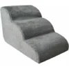 Escalier Pour Chien Rampe Antiderapante Pour Animaux De Compagnie Escaliers Rampe Pour Chien Pour Lit Marches Pour Chien De Compagnie 3 Niveaux Escaliers De Formation Amovibles Et Lavables, Modele : G